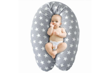La Bebe™ Rich Maternity Pillow Memory Art.85507 Spring Bud, Pillow with Memory foam filling, 30x104 cm