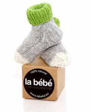 La Bebe™ Lambswool Natural Eco Socks Art.87196 Random