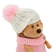 Orange Toys Fluffy the Hedgehog in white/pink hat Art.OS605/15A Pehme mänguasi Hedgehog Fluffy valge ja roosa mütsiga (15 cm)
