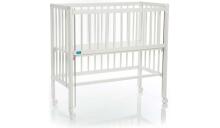 Fillikid Bedside Crib Cocon  Art.533-05  White Laste voodi puidust, häll