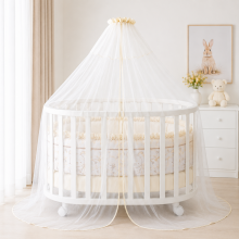 Lorelli Canopy Art.20051170005 Pink Luxurious universal canopy for a baby crib