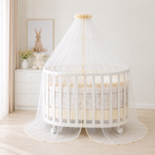 Lorelli Canopy Art.20051170003 Beige Luxurious universal canopy for a baby crib