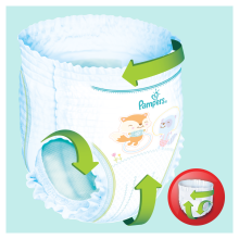 Pampers Püksid Art.P04G766 Aluspüksid S3 suurus, 6-11 kg, 54 tk