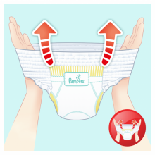 Pampers Püksid Art.P04G766 Aluspüksid S3 suurus, 6-11 kg, 54 tk