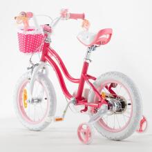 Royal Baby Kids Bike Wheels Collas 12'  Art.92083 Pink Laste kaherattaline jalgratas lisaratastega