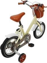 Kids Bike Wheels Collas 12' Beige Art.92089  Laste kaherattaline jalgratas lisaratastega