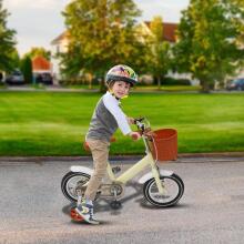 Kids Bike Wheels Collas 12' Beige Art.92089  Laste kaherattaline jalgratas lisaratastega