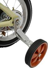 Kids Bike Wheels Collas 12' Beige Art.92089  Laste kaherattaline jalgratas lisaratastega