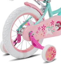 Joystar Kids Bike Wheels Collas 12'  Art.92090 Mint Laste kaherattaline jalgratas lisaratastega