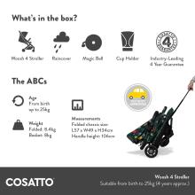 Cosatto Woosh 4 Pushchairs Art.92241 Jungle Baby stroller