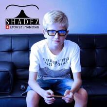 Shadez Blue Light White Teeny Art.SHZ 104  Blue Light Protective Glasses 3-7 YR
