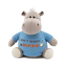 Orange Toys Po the Hippo: Be Hippo 15 Art.MS6207/15 Pehme mänguasi jõehobu T-särgis (15cm)