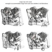 Universal Rain Cover for Twins Art.94532 Universal rain cover for a stroller (twins/twins)