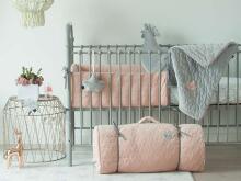 La Millou Velvet Collection Bed Bumper Turquise Art.95343
