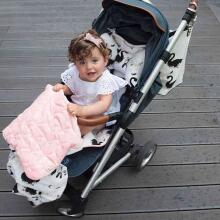 La Millou Velvet Collection Toddler Blanket  Unicorn Art.95443