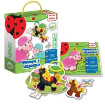 Roter Käfer RK6101-04 Spēle ar Velcro stiprināju Mama un mazulis (Vladi Toys)