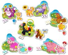 Roter Käfer RK6101-04 Spēle ar Velcro stiprināju Mama un mazulis (Vladi Toys)