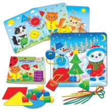 Roter Käfer RK6101-08  Spēlēt ar pogām + šņores Gada laiki (Vladi Toys)