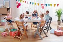 KinderKraft Enock Art.KKKENOCNAT0000  Puidust söögitool