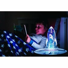 Aloka Sleepy Light Rocket Art.AL1543 Öine valgustus koos kaugjuhtimispuldiga