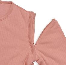 Jollein With Removable Sleeves Art.016-548-66034 Basic Stripe Rosew