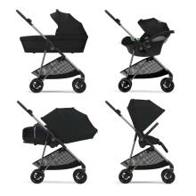 Cybex Melio kergkäru Moon Black