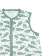 Jollein Muslin Whales Ash Green Art.048-529-65362 110cm
