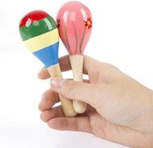 Wooden Maraccas Art.99413 Puidust marakast