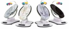 4moms Babywippe MamaRoo® 4 Art.16914 Plush Silver  электронное детское кресло/умные качели ФоМамс