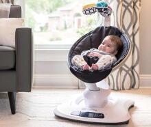 4moms Babywippe MamaRoo® 4 Art.16914 Plush Silver