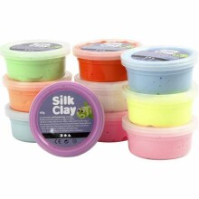 Silk Clay Art.79109 Pink Шёлковая глина для моделирования,40гр.