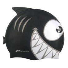 Spokey Rekinek Art. 87475 Силиконовая шапочка для плавания высокого качества черная