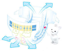 Merries NB Art. 21819 Nappies for newborn 0- 5 kg 90