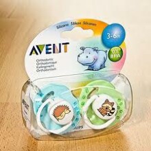 Philips Avent Silicone soother 3-6 m.