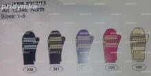 LENNE - mittens art.12346 (1-5) (colour 100)