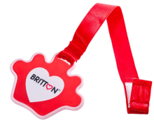 Britton  Princess Soother&Soother Cord Art.B1509
