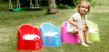 BabyBjorn Potty Chair Art.055225 Grey  Tugitool - pöörane