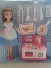 CHS - Appliances Kitchen set with doll T3201