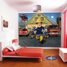 Walltastic Fireman Sam  Licensed Wallpapers