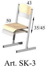 School chair