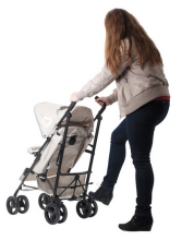 Britton Shopper Art.B2429 Black Sports Stroller