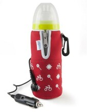Nuvita Tavelmilk Flexi® Art. 1073 Red Travel bottle warmer with zip