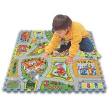 Floor Puzzle Art.3007 Puzzle Pilsētiņa Puzle-paklājs