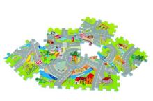 Floor Puzzle Art.3007 Puzzle Pilsētiņa Puzle-paklājs