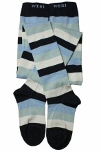 Weri Spezials K21 KiBlock-Stripes ds cotton tights 56-160 sizes