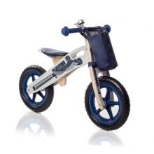 KinderKraft'18 Runner Moto Art.KKRUNNRMOT000Z Jooksurattas puitraamiga tarvikutega