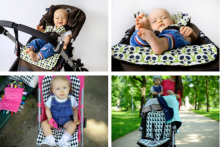 La Millou Art. 84229 Stroller Pad Cupcakes&Ecru