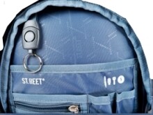 Patio Ergo School Backpack Школьный эргономичный рюкзак с ортопедической воздухопроницаемой спинкой [портфель, ранец]   Art. 86162 ST.REET 8957