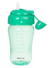 Britton Non-spill Soft Spout Cup Art.B1515 Green Бутылочка непроливайка с мягким наконечником 270 мл