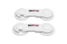 Britton Cabinet Latch Art.B1803 Kapikeste kaitse (2 tk.)